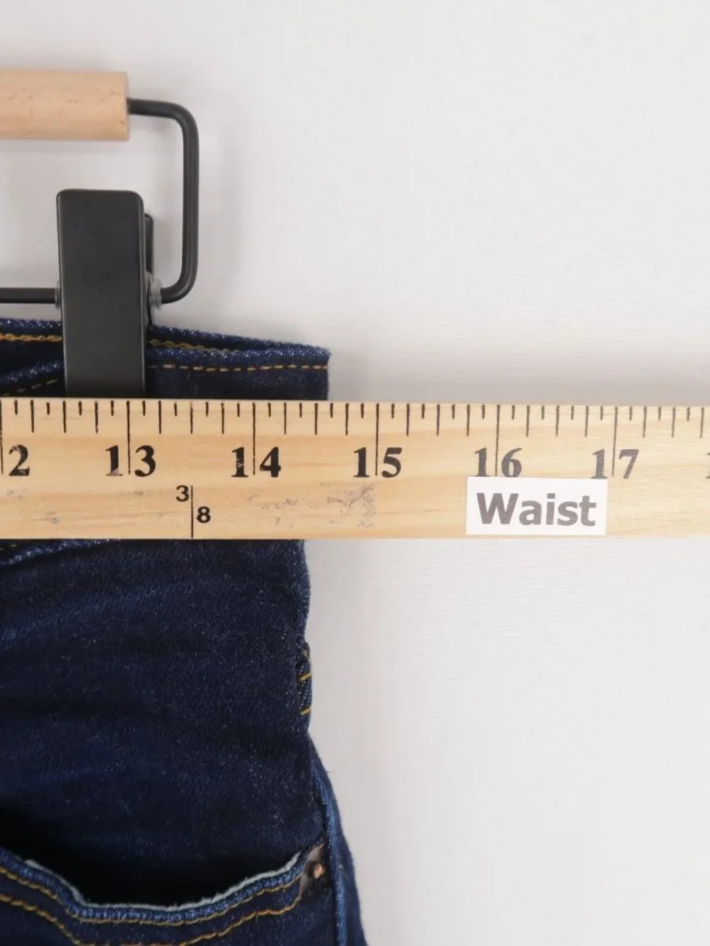Soso Jeans Mens 31 Blue Selvedge Raw Denim Skinny Fit Custom Made Dark Wash